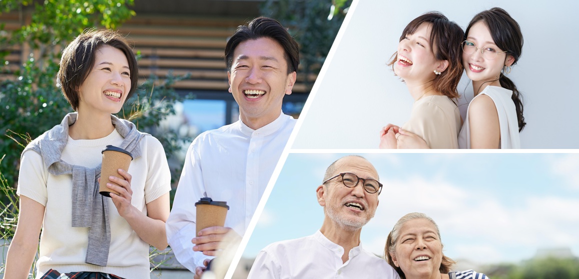 #笑顔の二人 #幸せ #心を開くコミュニケーション #お互いが相談相手 #良き相談相手