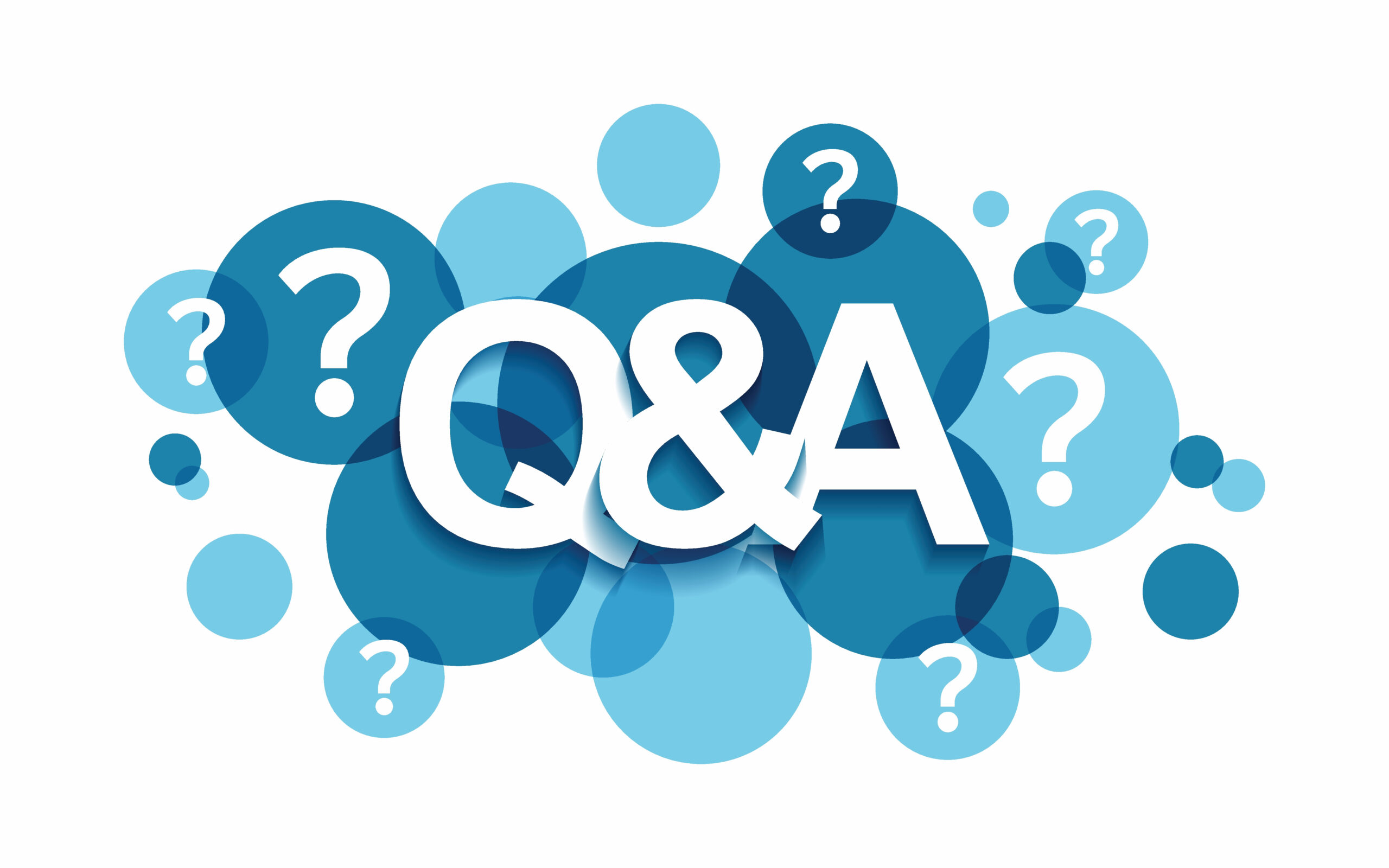 q&a banner icon in flat style. question and answer vector illustration on white isolated background. communication sign business
